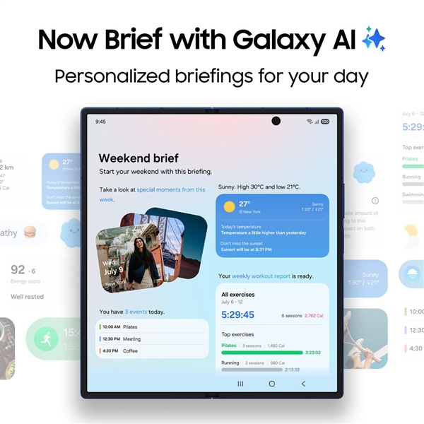 三星Galaxy Z Fold7官方渲染图曝光:屏下摄像头没了