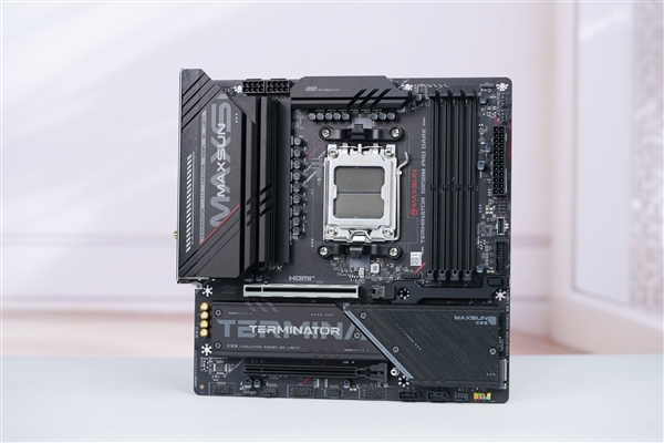 12+2+1相供电！铭瑄终结者B850M PRO WIFI图赏