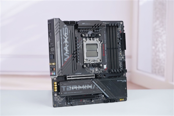 12+2+1相供电！铭瑄终结者B850M PRO WIFI图赏