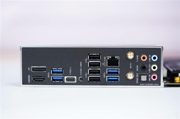 12+2+1相供电！铭瑄终结者B850M PRO WIFI图赏