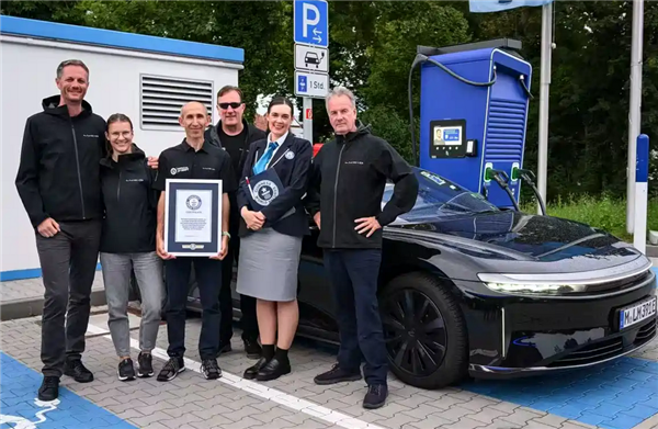 电动车续航新王诞生！Lucid 1205公里破吉尼斯世界纪录