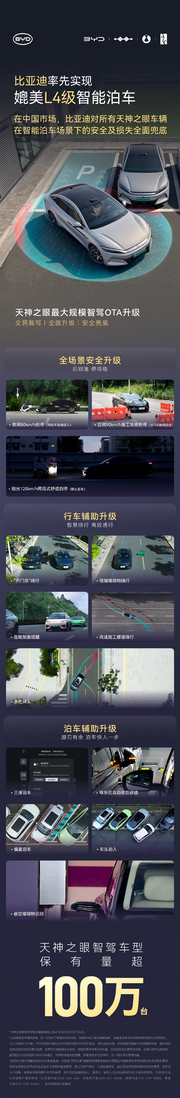 中国首家!比亚迪率先实现媲美L4级智能泊车:因智能泊车系统导致的事故由车企承担责任