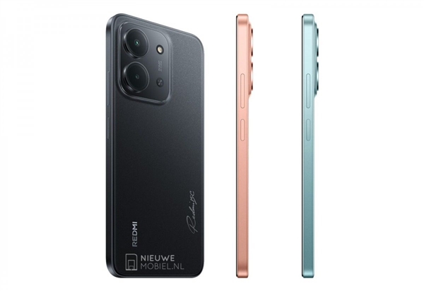 全球销量前十的神机续作!小米REDMI 15C来了:外观揭晓