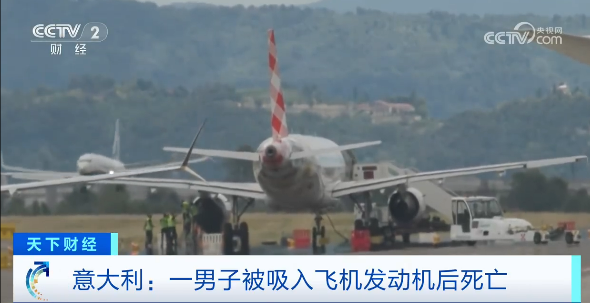 一男子被吸入客机发动机后死亡：现场目击者称人被瞬间汽化