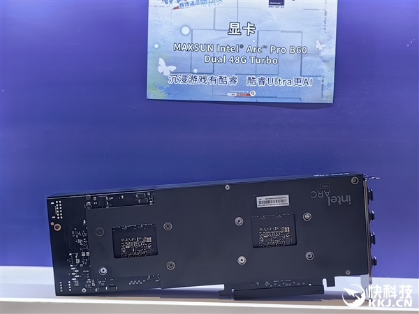 四卡八芯192GB显存!铭瑄秀Intel锐炫Pro B60显卡工作站