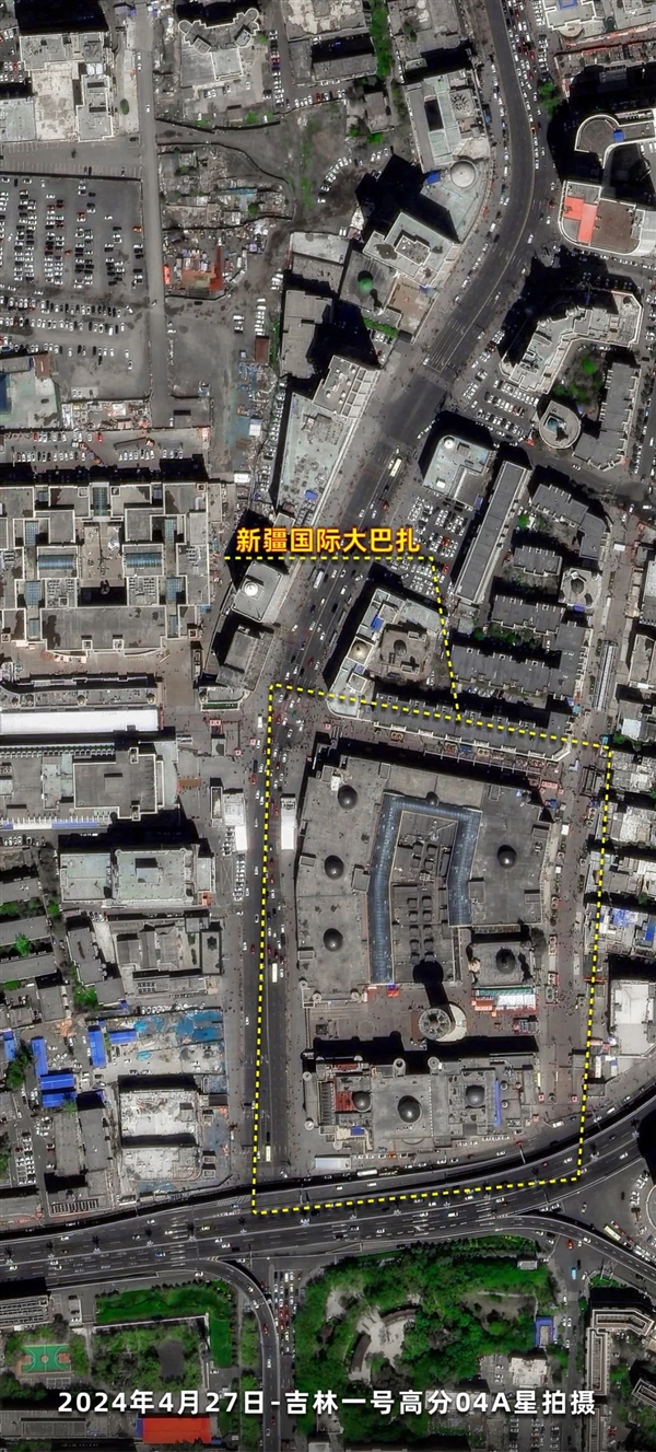 卫星图：乌鲁木齐2000年的历史 浓缩在这7平方公里