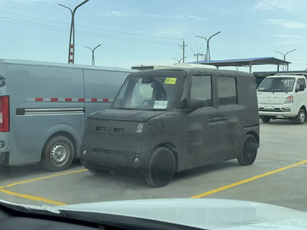 小小的也很可爱 比亚迪纯电K-Car谍照曝光:日本人有福了