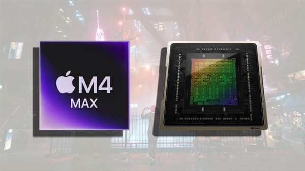 电池供电运行《赛博朋克2077》:苹果M4 Max能效比才略高于RTX 5090