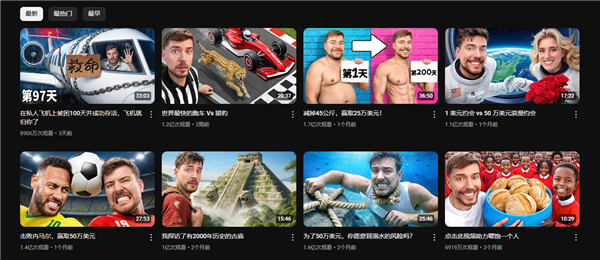 比甲亢哥更火!全球第一网红野兽先生宣布中国直播首秀