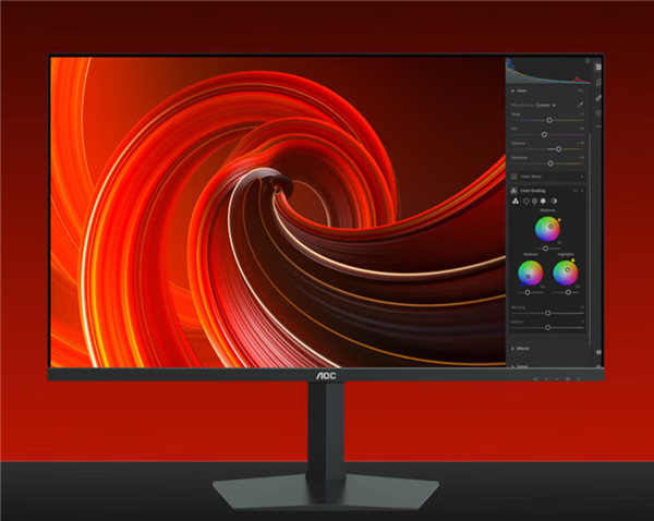 AOC推出新款23.8英寸显示器:2K 144Hz高刷 首发只要749元