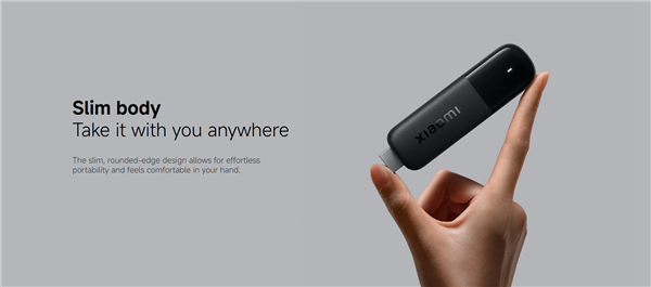 小米4K电视棒二代发布:U盘大小 首次支持Google TV