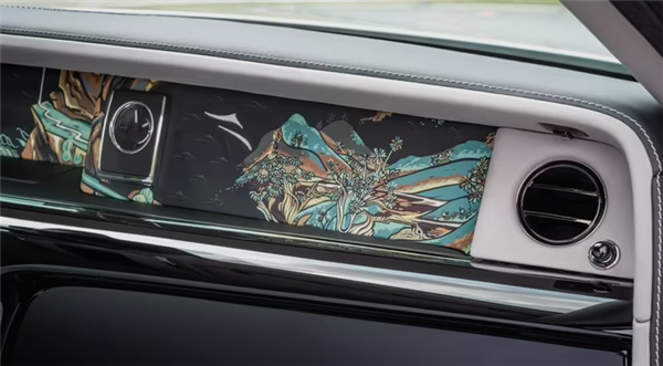 将中国壁画带进车内！劳斯莱斯Bespoke 高定系列车型亮相