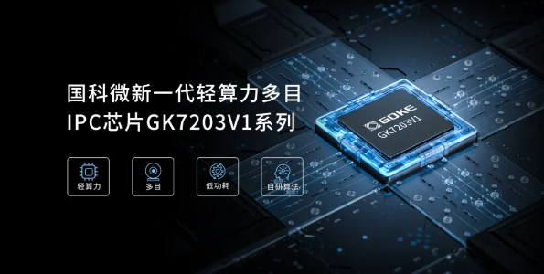 国科微发布轻算力多目AOV视觉芯片；可应用行车记录仪、无人机图传场景