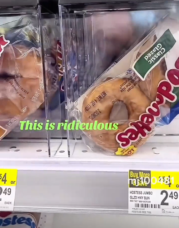 美国加州盗抢犯罪猖獗!一店主给价值2美元的面包上锁