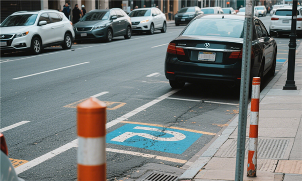 夜里路边停车早上发现车被砸了 女车主：我可以接受违停处罚 但不能砸我车