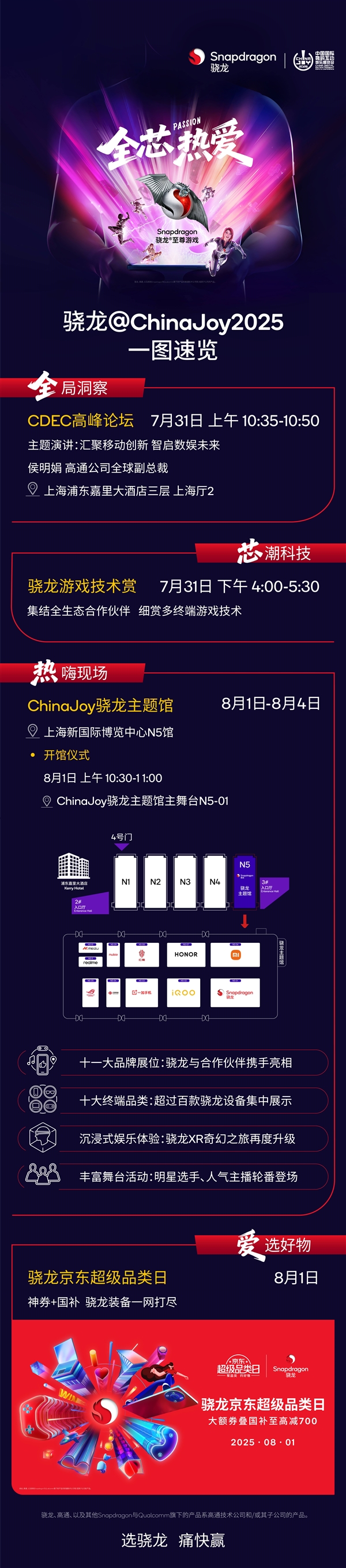 第6次霸气包馆!高通ChinaJoy节目单公布:11大品牌捧场