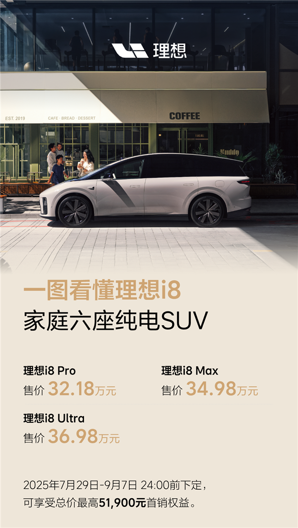 32.18万起 理想i8三款车型哪款最值得买:一文读懂