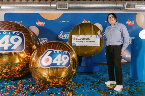 不带头套出镜!26岁华裔小伙买彩票中约3亿元大奖:接到通知电话一度以为是电诈