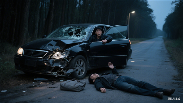 男子开车撞死人后P图伪造保单获赔5.84万：被判7个月