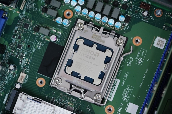 搭载AMD锐龙5 8600G!联想启天M550商用主机图赏