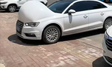 天气炎热 多地汽车车身“冒泡” 上路成显眼包