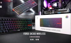 微星推出三模 TKL 键盘 FORGE GK300 WIRELESS，可选红轴 / 青轴