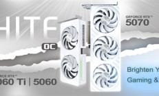 同德推出首批白色RTX 50显卡:一共四款、出厂即超频