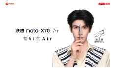 国内首款极致轻薄机型居然是moto X70 Air，5.99mm+159g！新机官宣：10月31日，正式发布