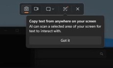 告别第三方 OCR:Win11 推送“文本提取器”,图片文字一键复制