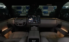 逆流而上的极简主义!乐道L90实车内饰首曝:中控只有一块屏